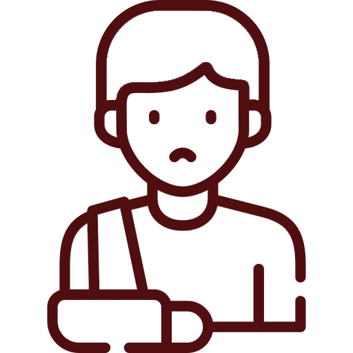 Ícone auxílio-doença acidentário